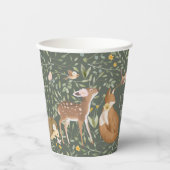 Woodland Animals Forest Friends Kinderdusche Pappbecher (Vorderseite)