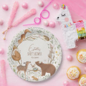 Woodland Animals Forest Friends Kinderdusche Pappteller (Party)