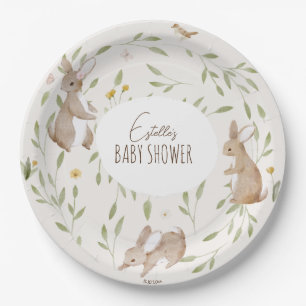 Woodland Animals Forest Friends Kinderdusche Pappteller