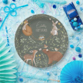 Woodland Animals Forest Friends Kinderdusche Pappteller (Party)