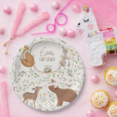 Woodland Animals Forest Friends Kinderdusche Pappteller (Party)