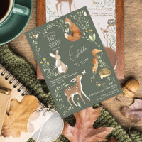 Woodland Animals Forest Friends Kinderdusche
