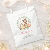 Woodland Animals Greenerity Baby Shower Vielen Dan Geschenktütchen (Ausgeschnitten)
