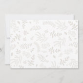 Woodland Animals Kinderdusche Einladung (Rückseite)