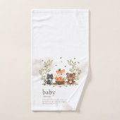 Woodland Animals Kinderzimmer Baby Meaning Handtuch (Handtuch)