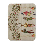 Woodland Animals Minstrel Group Magnet (Vertikal)