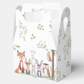 Woodland Animals Niedlich Baby Dusche Vielen Dank Geschenkschachtel (Geöffnet)
