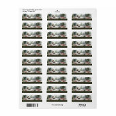 Woodland Animals Return Address Labels (Vorne)