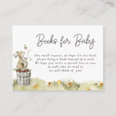 Woodland Animals Showbücher für Baby Begleitkarte (Vorderseite)