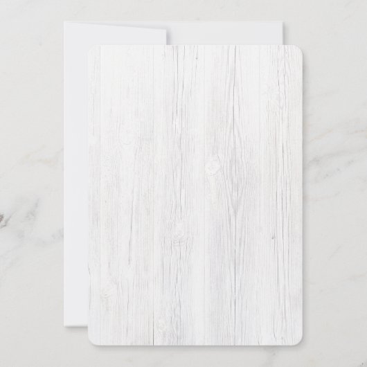 Woodland Animals Truck Kinderdusche Einladung (Rückseite)