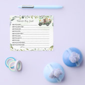 Woodland Animals Wünsche für Baby-Duschkarte Flyer (Einzeln)