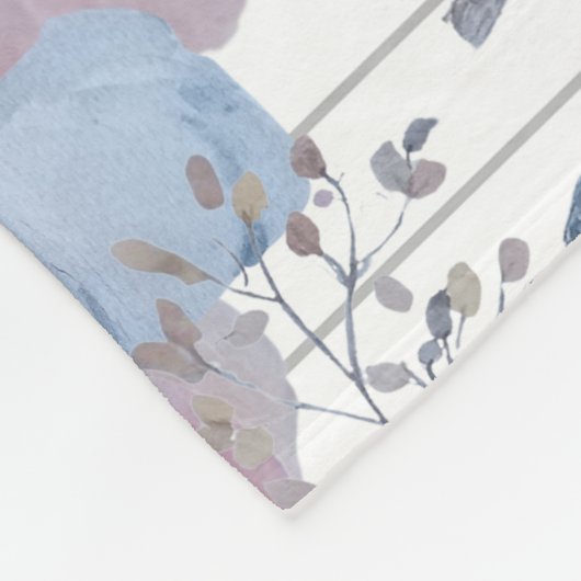 Woodland Art Baby Blanket Fleecedecke (Ecke)