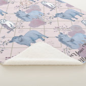 Woodland Art Baby Blanket Sherpadecke (3/4)