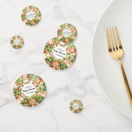 Woodland Baby Boy Dusche Party Konfetti