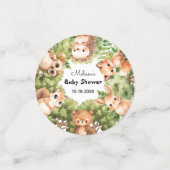 Woodland Baby Boy Dusche Party Konfetti (Klein Vorderseite)