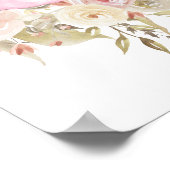 Woodland Baby Dusche Begrüßungszeichen Poster (Ecke)