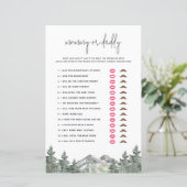 Woodland Baby Dusche Ratgeber, der sagte, es Spiel (Stehend Vorderseite)