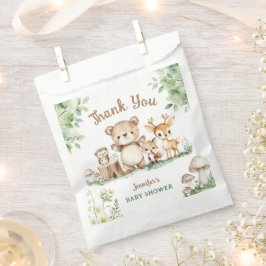 Woodland Baby Dusche Süße Tier Forest Geschenktütchen