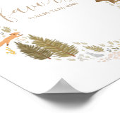 Woodland Baby Duwer favorisiert Schild (Ecke)