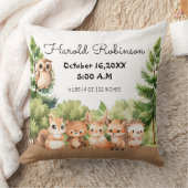 Woodland Baby-Geschenk Kissen (Decke)