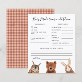 Woodland Baby Predictions and Advice