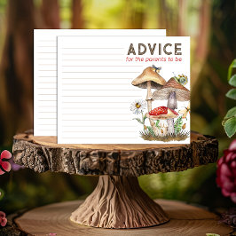 Woodland Baby Showcard | Whimsical Mushr