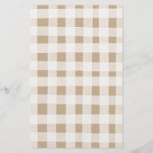 Woodland Baby Shower Baby Vorhersagen (Rückseite)