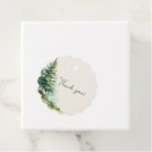 Woodland Baby Shower Thank You Geschenkanhänger (Beispiel)