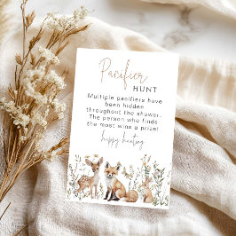 Woodland baby Showroom Schnuller Jagdspiel