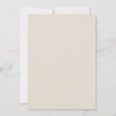 Woodland Baby Sprinkle Einladungen (Rückseite)