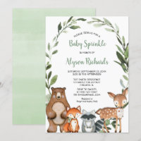 Woodland Baby streuen Waldfreunde niedliche Tiere