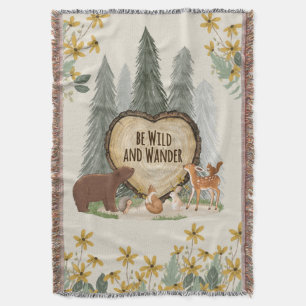 Woodland, Babydecke, Kinderzimmer, Babydusche, Decke