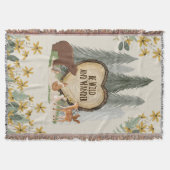 Woodland, Babydecke, Kinderzimmer, Babydusche, Decke (Vorderseite)