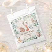 Woodland Babydusche Dank Bonbons Gefallen Tasche Geschenktütchen (Ausgeschnitten)