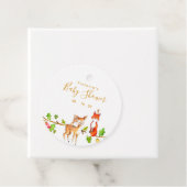 Woodland Babydusche Geschenkanhänger (Beispiel)