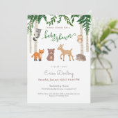 Woodland Babydusche | geschlechtsneutral Programm (Stehend Vorderseite)