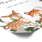 Woodland Babydusche schätzt, wie viele Kanadier si Poster (Ecke)