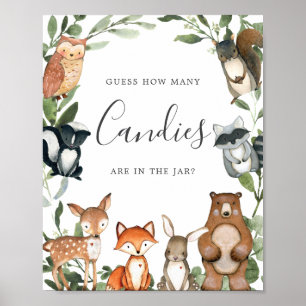 Woodland Babydusche schätzt, wie viele Kanadier si Poster