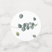 Woodland Babydusche soziale Entfernung Konfetti (Klein Vorderseite)