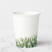 Woodland Babydusche | Waldtiere Pappbecher (Rückseite)