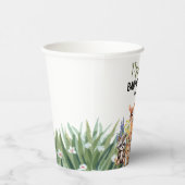 Woodland Babydusche | Waldtiere Pappbecher (Rechts)