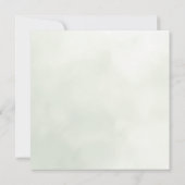 Woodland Bear Baby Dusche Danke Karte (Rückseite)