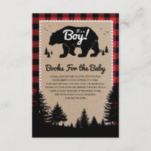 Woodland Bear Lumberjack Books for Baby Library