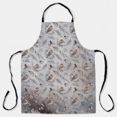 Woodland Birds and Leaves Apron Design Schürze (Vorderseite)