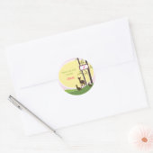 Woodland Birthday Favor Sticker (Umschlag)