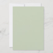 Woodland Birthday Flat Card (Rückseite)
