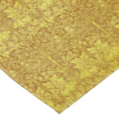 Woodland Blätter Gold Rabbit William Morris Muster Tischdecke (Schrägansicht)