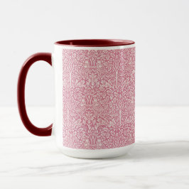 Woodland Blätter Pink Rabbit William Morris Patter Tasse