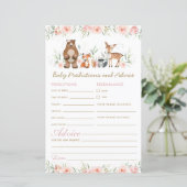 Woodland Blush Bloral Baby Vorhersagen und Ratschl (Stehend Vorderseite)