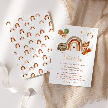 Woodland Boho Babydusche